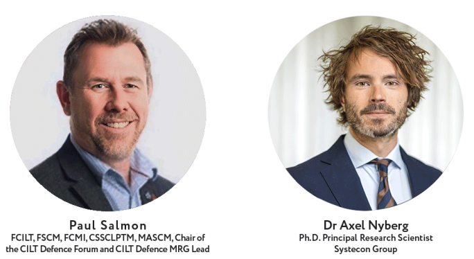 photos of Paul Salmon and Dr Axel Nyberg