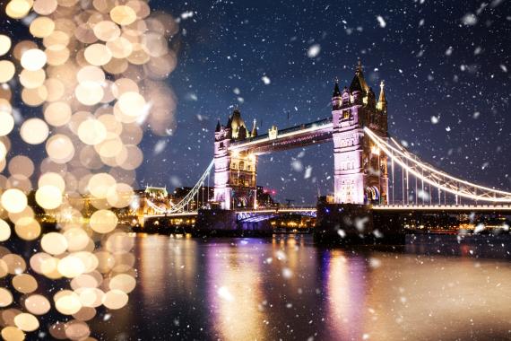 London, Tower Bridge, Snow Thumbnail