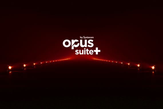 Photo of road into the future with Opus Suite+ logo