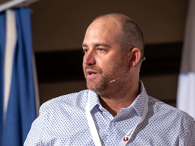 James Foley at Systecon Australia