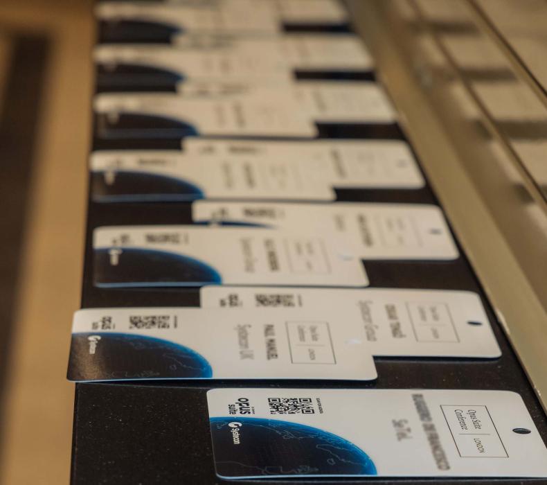 International Opus Suite Conference - Systecon badges