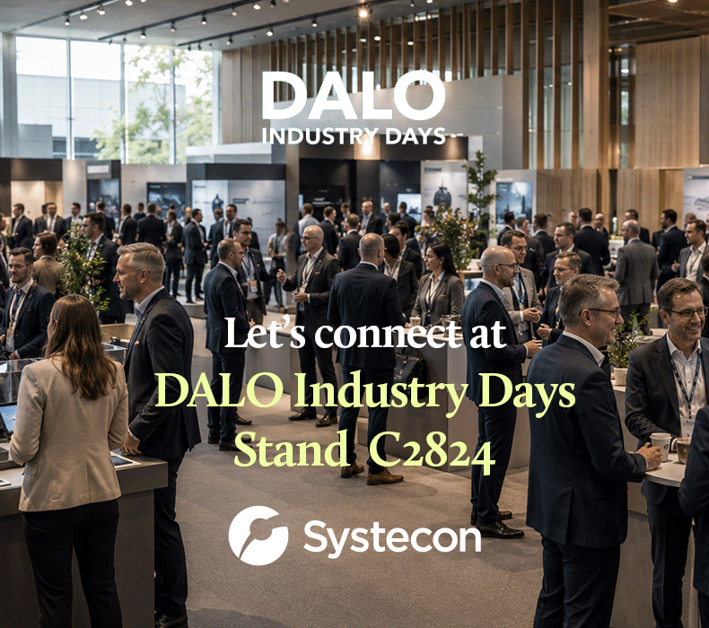 MCH Messecenter Herning exhibition hall, venue for DALO Industry Days 2026, Systecon team attending DALO Industry Days 2026 at stand C2824