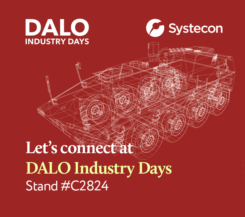 MCH Messecenter Herning exhibition hall, DALO Industry Days, Wireframe of military land vehicle, boxer.