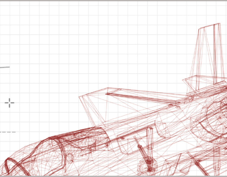 Fighter jet F35 digital twin